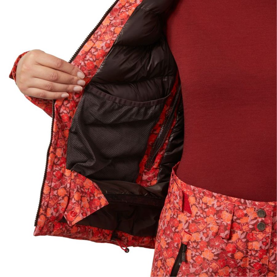 Helly Hansen Valdisere 3.0 lyžiarska bunda, dámska, červená