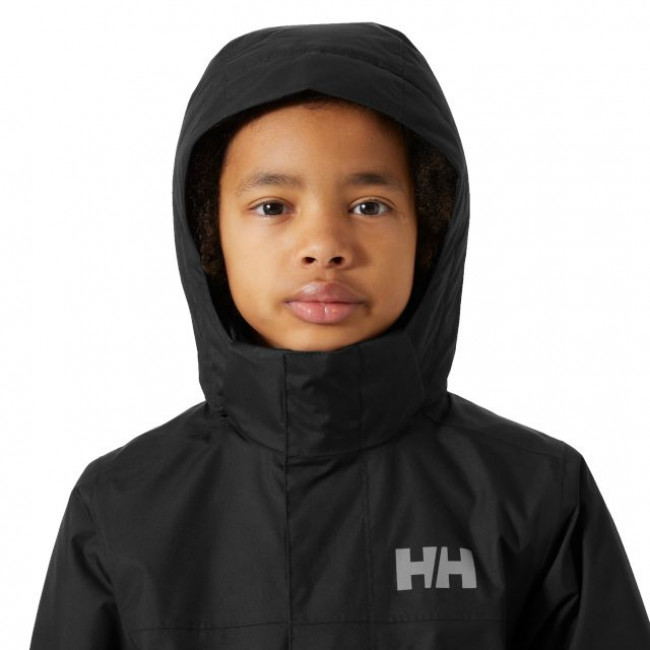 Helly Hansen Vancouver, bunda do dažďa, junior, čierna