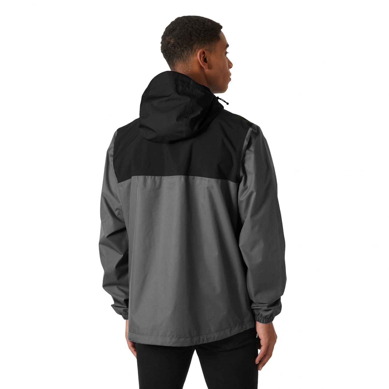 Helly Hansen Vancouver, jaqueta impermeável masculina, cinza