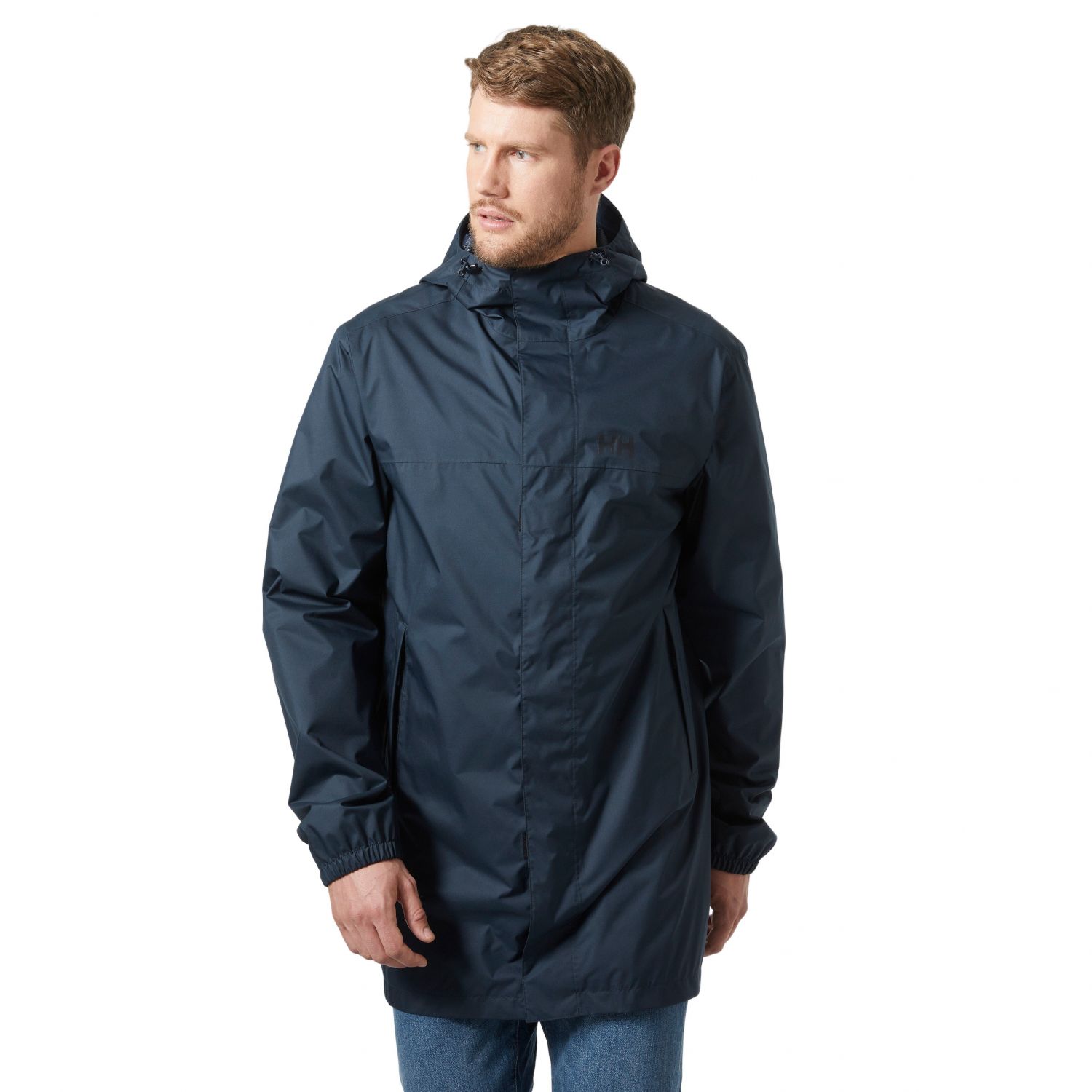 Helly Hansen Vancouver, rain coat, men, navy