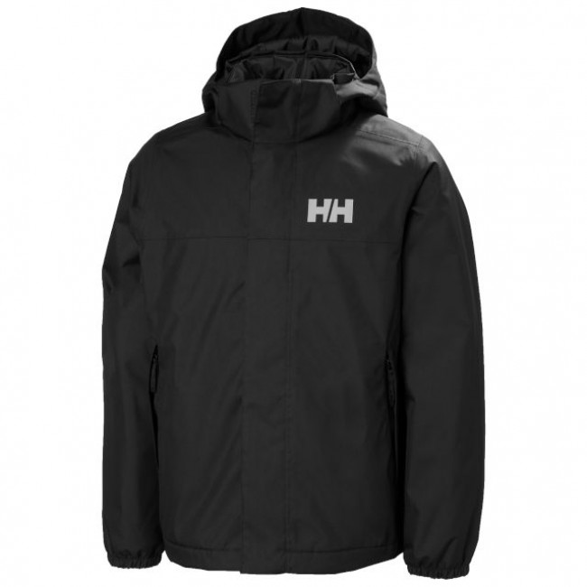 Helly Hansen Vancouver, rain jacket, junior, black