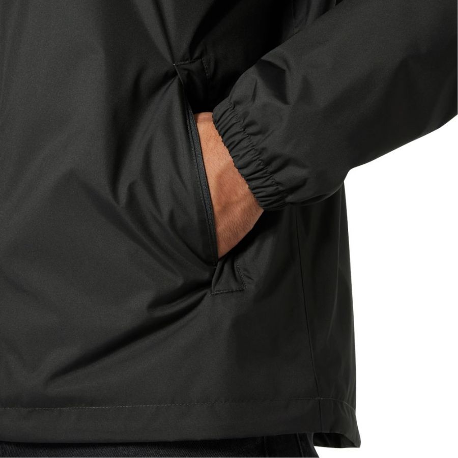 Helly Hansen Vancouver, Regnjakke, Herre, Ebony