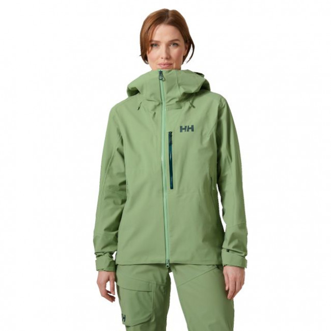Helly Hansen Verglas Backcountry, hardshell jacket, women, jade