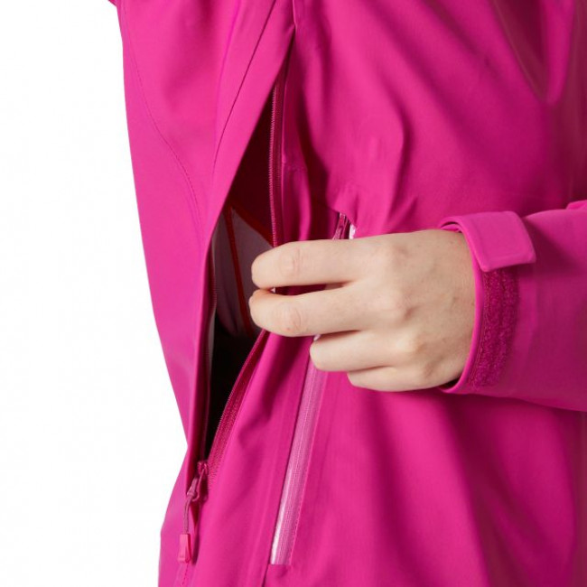 Helly Hansen Verglas Backcountry, hardshell jacket, women, magenta