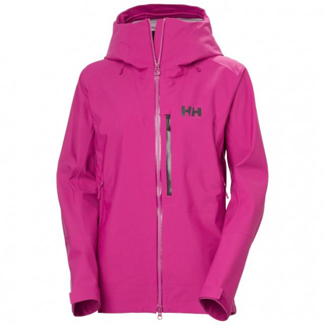 Helly Hansen Verglas Backcountry, hardshell jacket, women, magenta