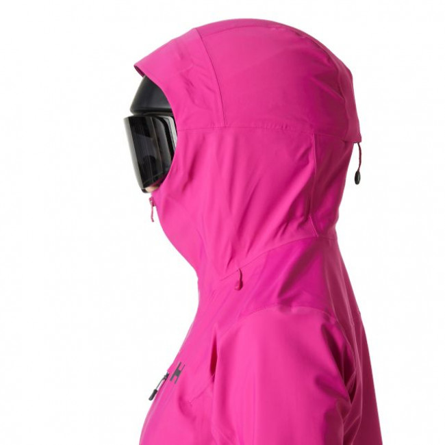 Helly Hansen Verglas Backcountry, škrupinová bunda, dámska, ružová