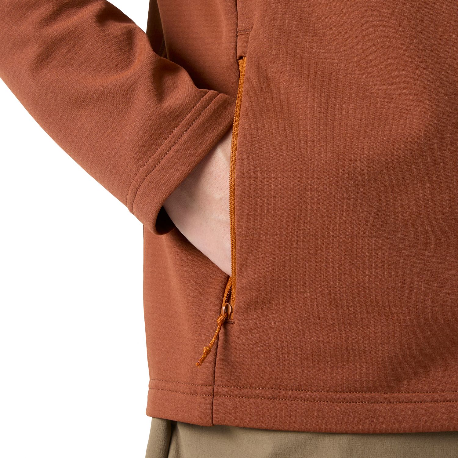 Helly Hansen Versalite 1/2 Zip, Fleecetröja, Herr, Brun