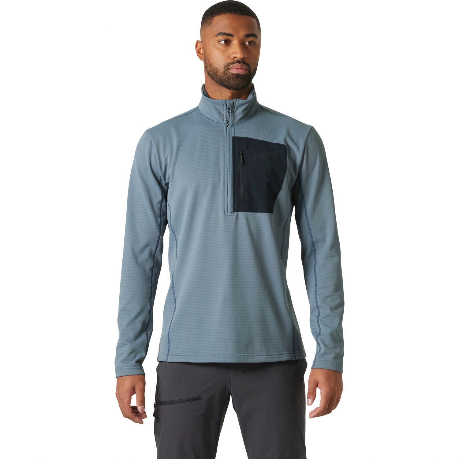 Helly Hansen Versalite 1/2 Zip, fleecetrøje, herre, blå