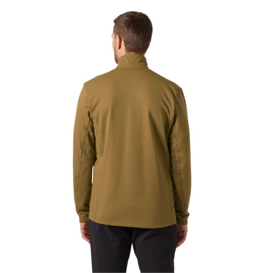 Helly Hansen Versalite 1/2 Zip, fleecový pulóver, pánsky, hnedá