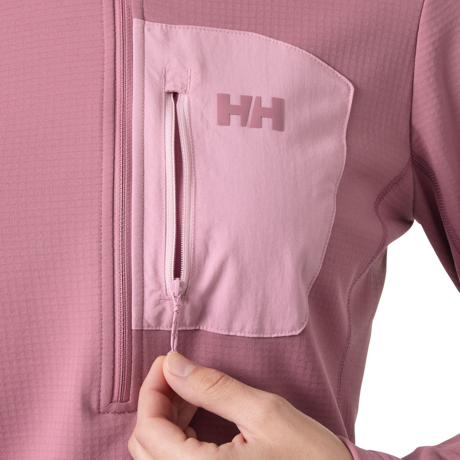 Helly Hansen Versalite 1/2 Zip, flísový pulóver, dámsky, ružová