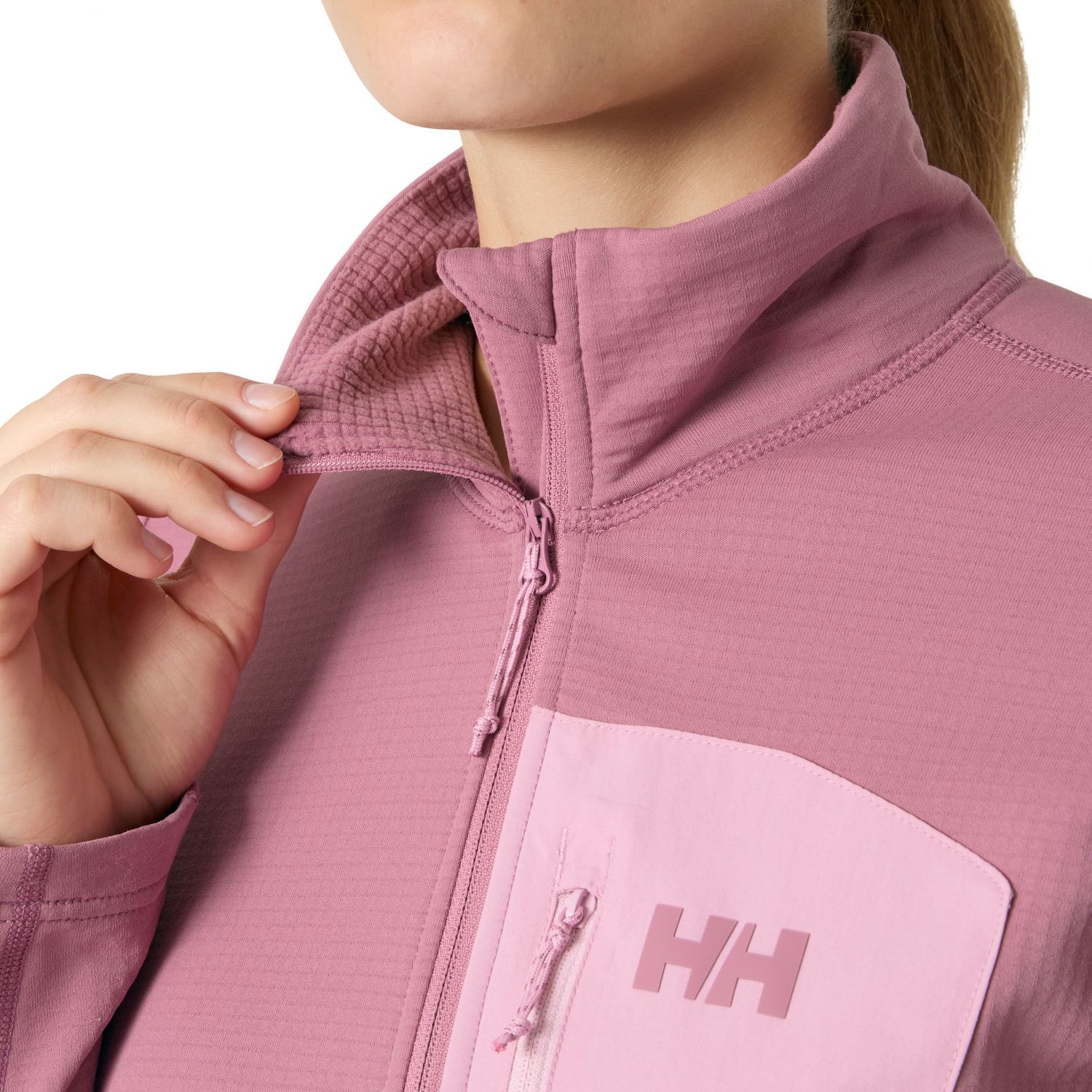 Helly Hansen Versalite 1/2 Zip, flísový pulóver, dámsky, ružová