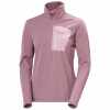 Helly Hansen Versalite 1/2 Zip, forro polar, mujer, rosa