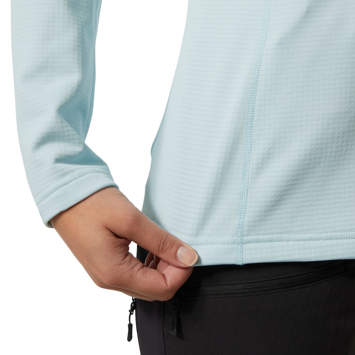 Helly Hansen Versalite 1/2 Zip, pull polaire, femme, bleu