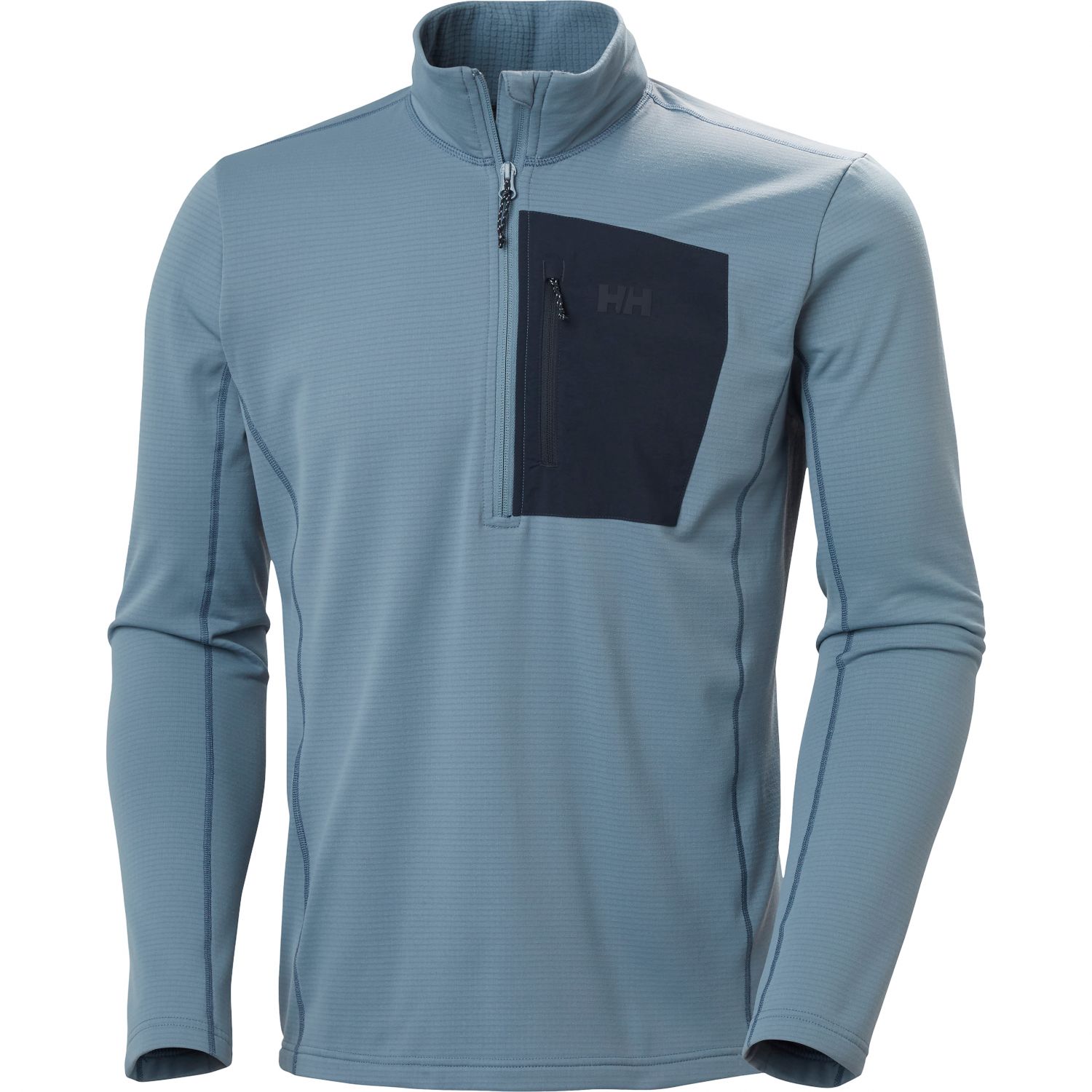 Helly Hansen Versalite 1/2 Zip, pulover fleece, bărbați, albastru