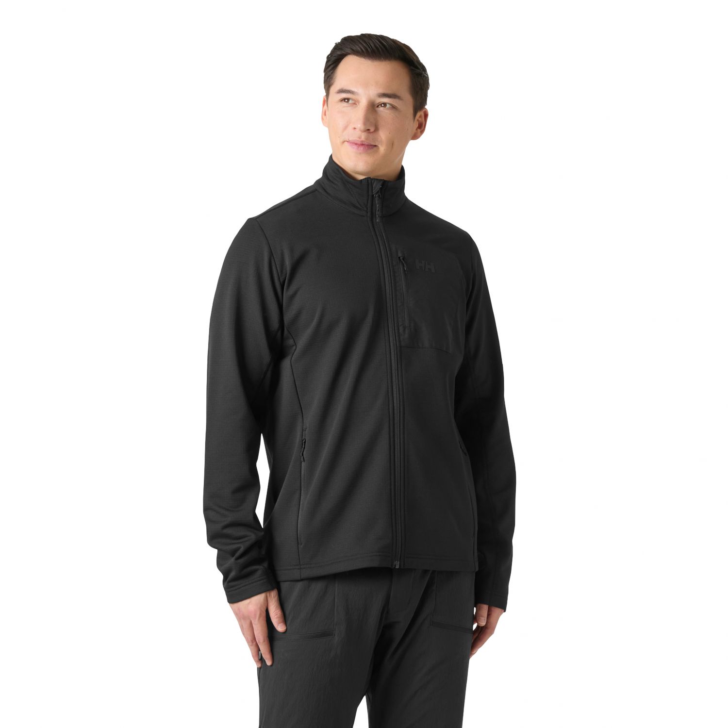 Helly Hansen Versalite, fleece bunda, pánske, čierna