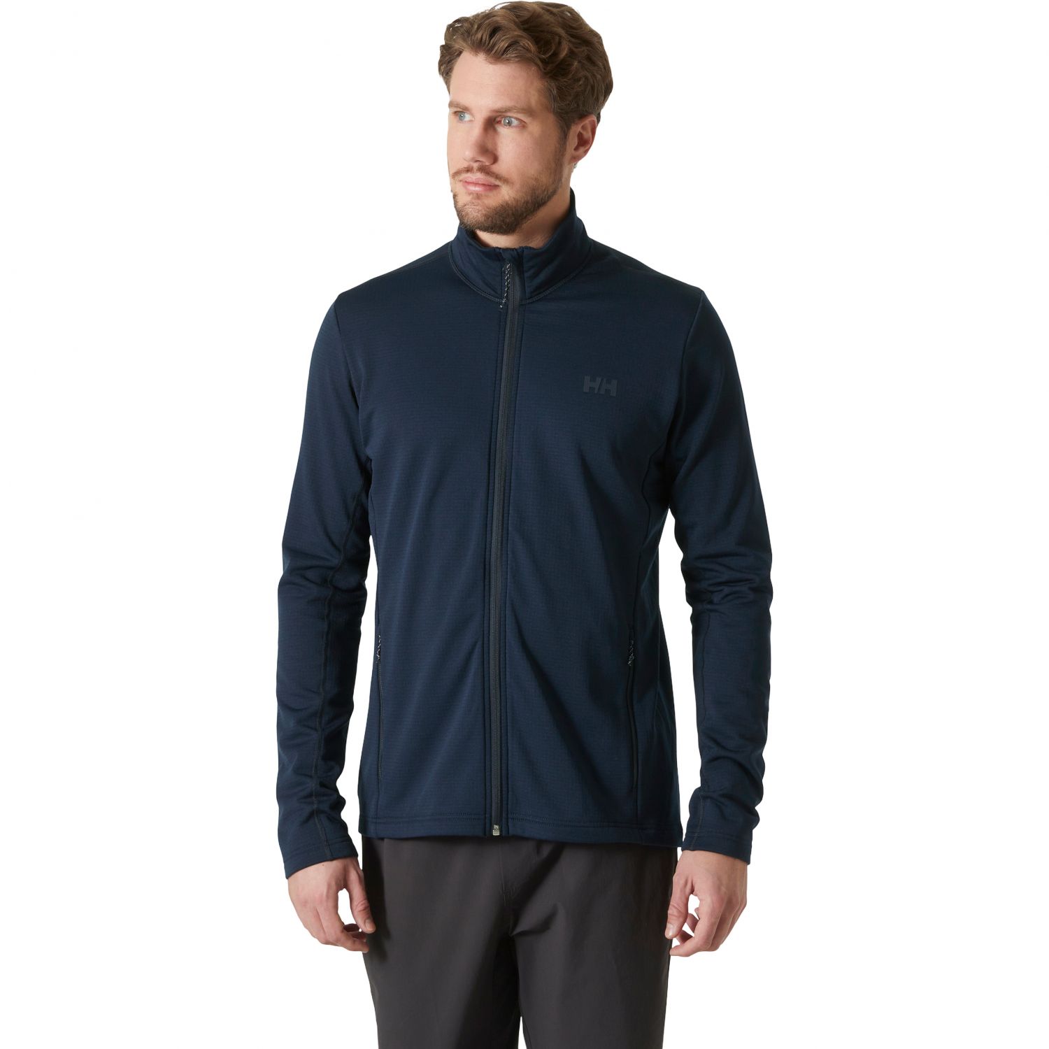 Helly Hansen Versalite fleecová bunda, pánska, námornícka