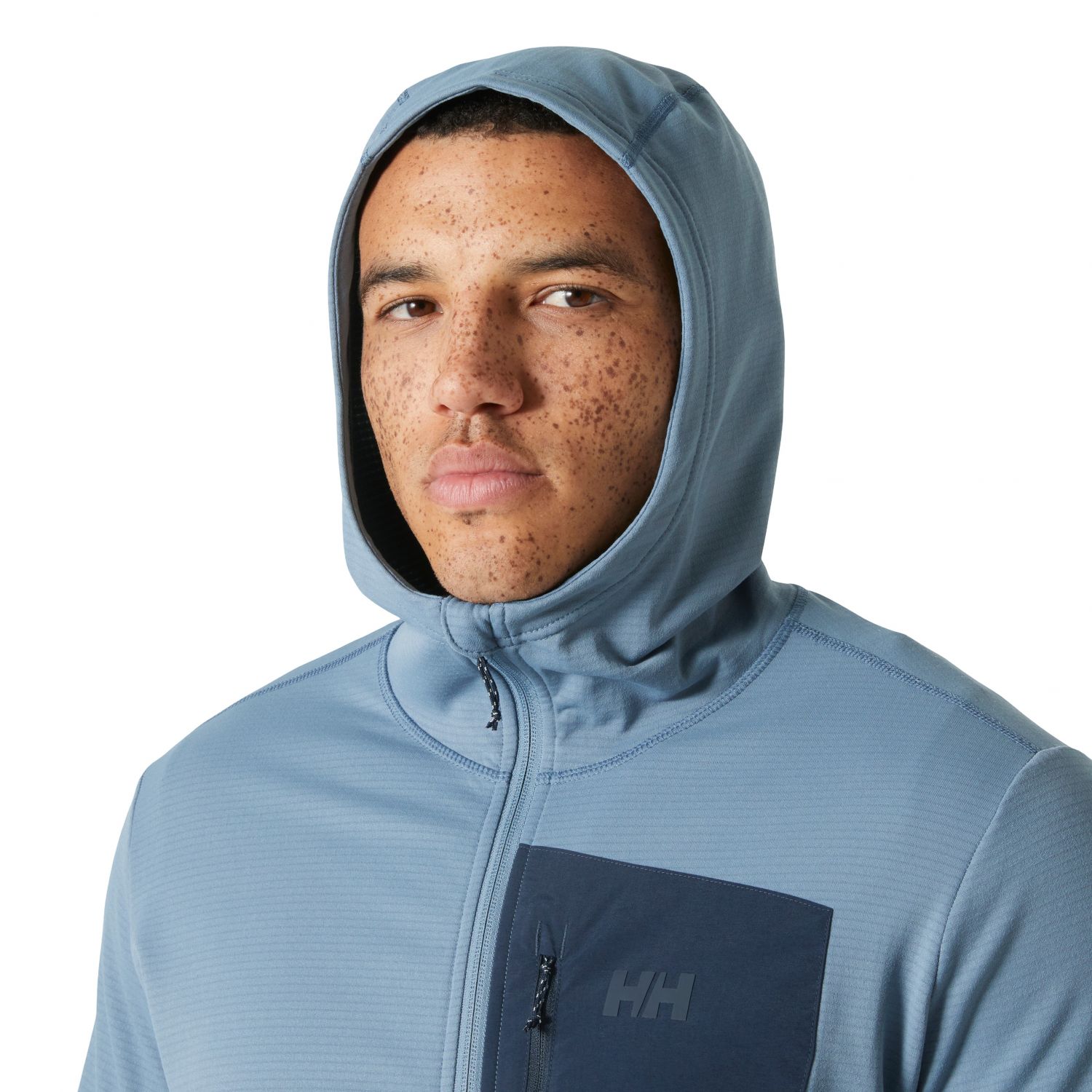 Helly Hansen Versalite Hooded, casaco de lã, homem, azul