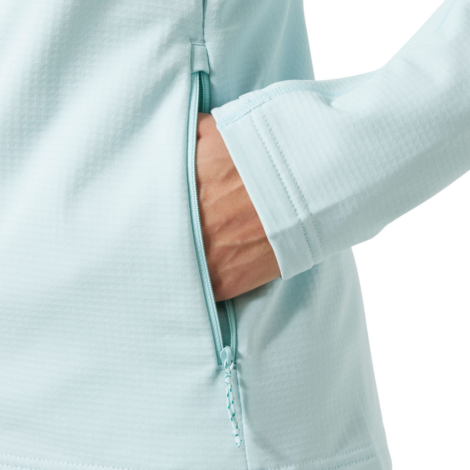 Helly Hansen Versalite Hooded, dámská fleecová bunda, modrá