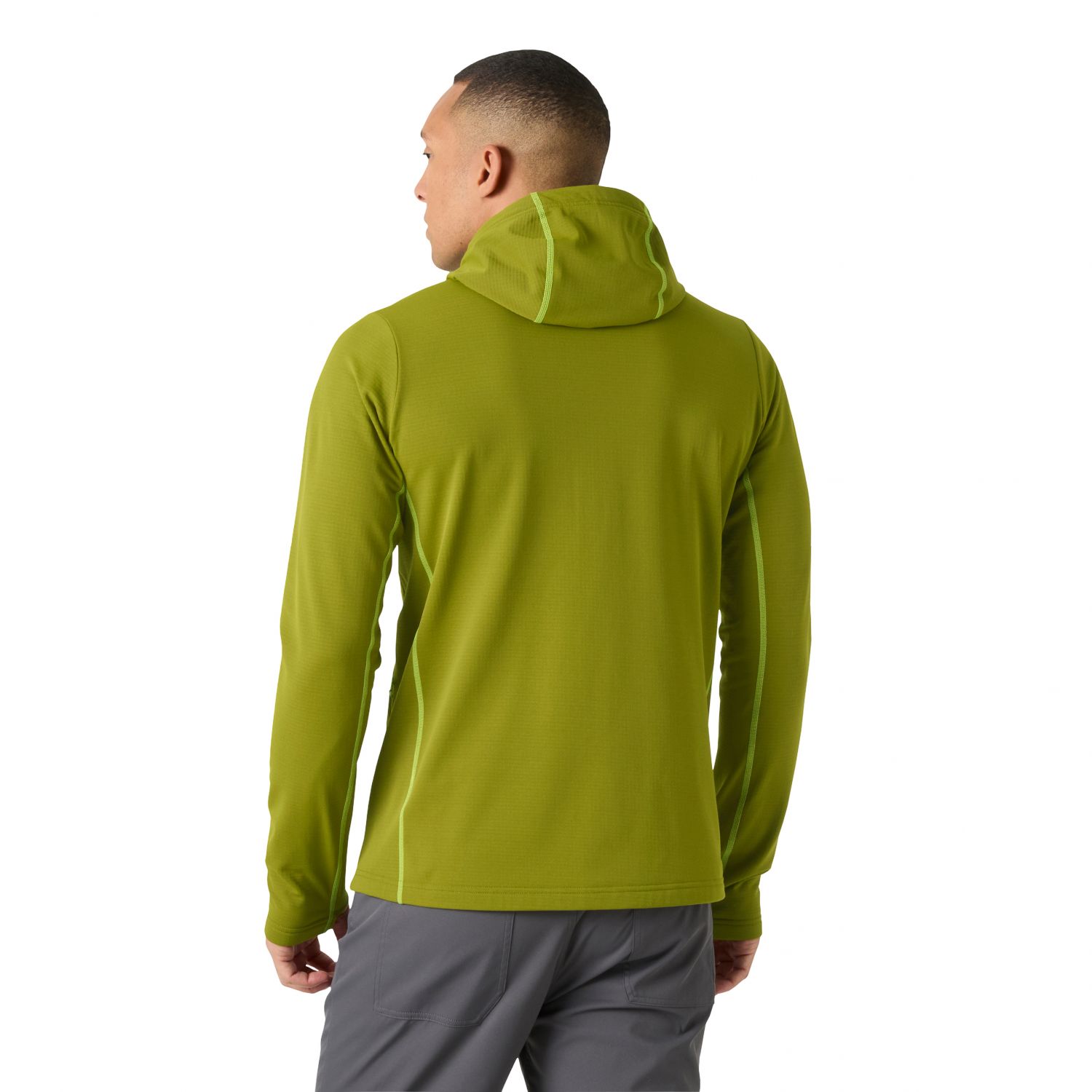 Helly Hansen Versalite Hooded, fleecejakke, herre, grøn