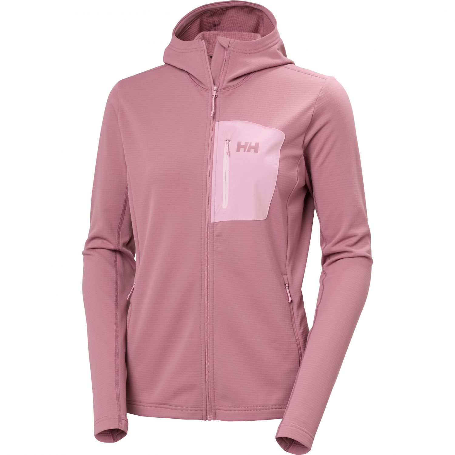 Helly Hansen Versalite Hooded, fleecová bunda, dámska, ružová