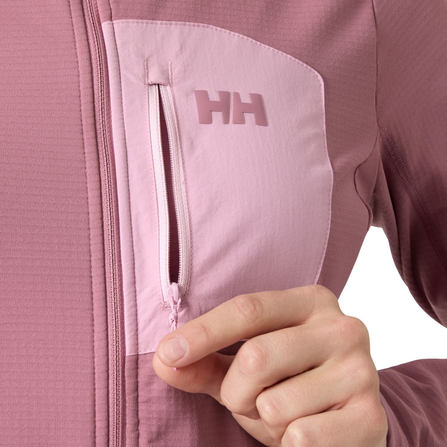Helly Hansen Versalite Hooded, fleecová bunda, dámska, ružová