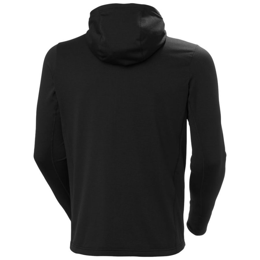 Helly Hansen Versalite Hooded, fleecová bunda, pánska, čierna
