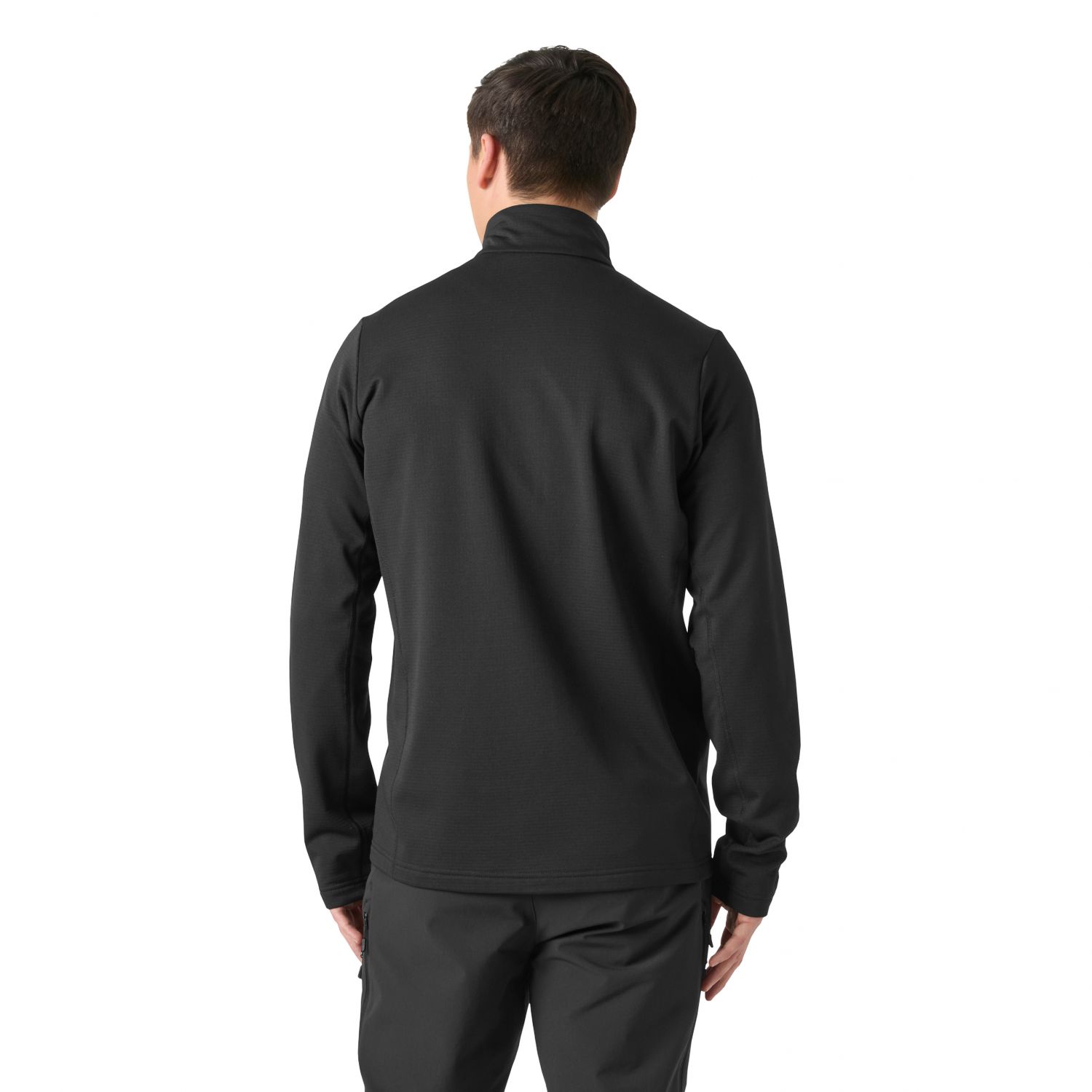 Helly Hansen Versalite, jaqueta de fleece, masculino, preto