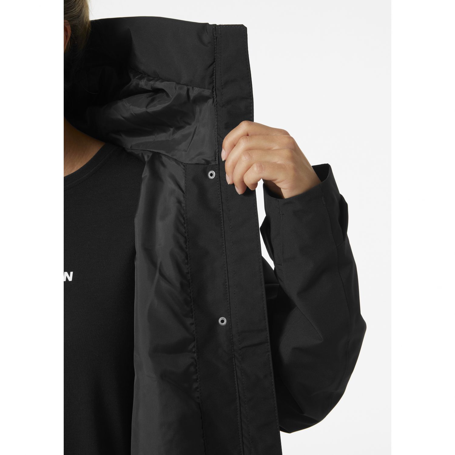 Helly Hansen Victoria, imperméable, femmes, noir