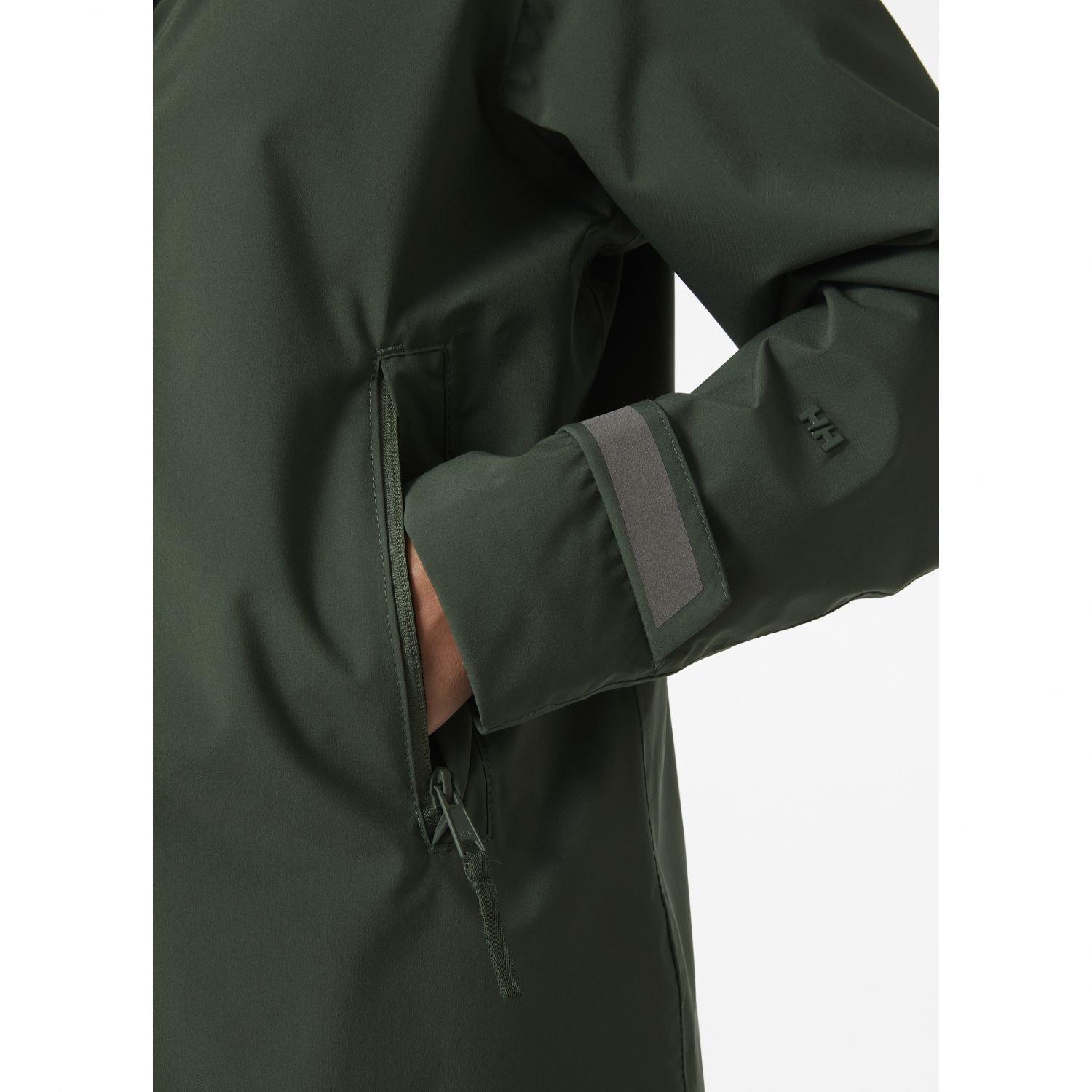 Helly Hansen Victoria, impermeable, mujer, verde