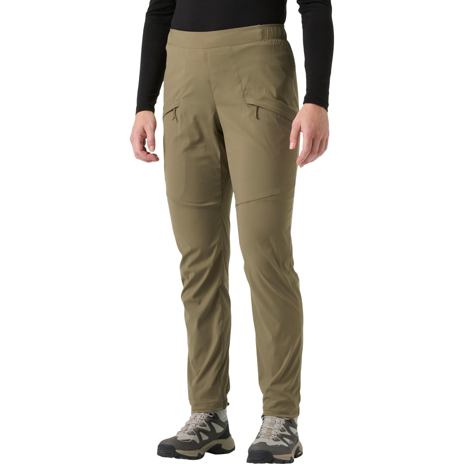 Helly Hansen Vinda Light Tur, calças de exterior, mulheres, caqui
