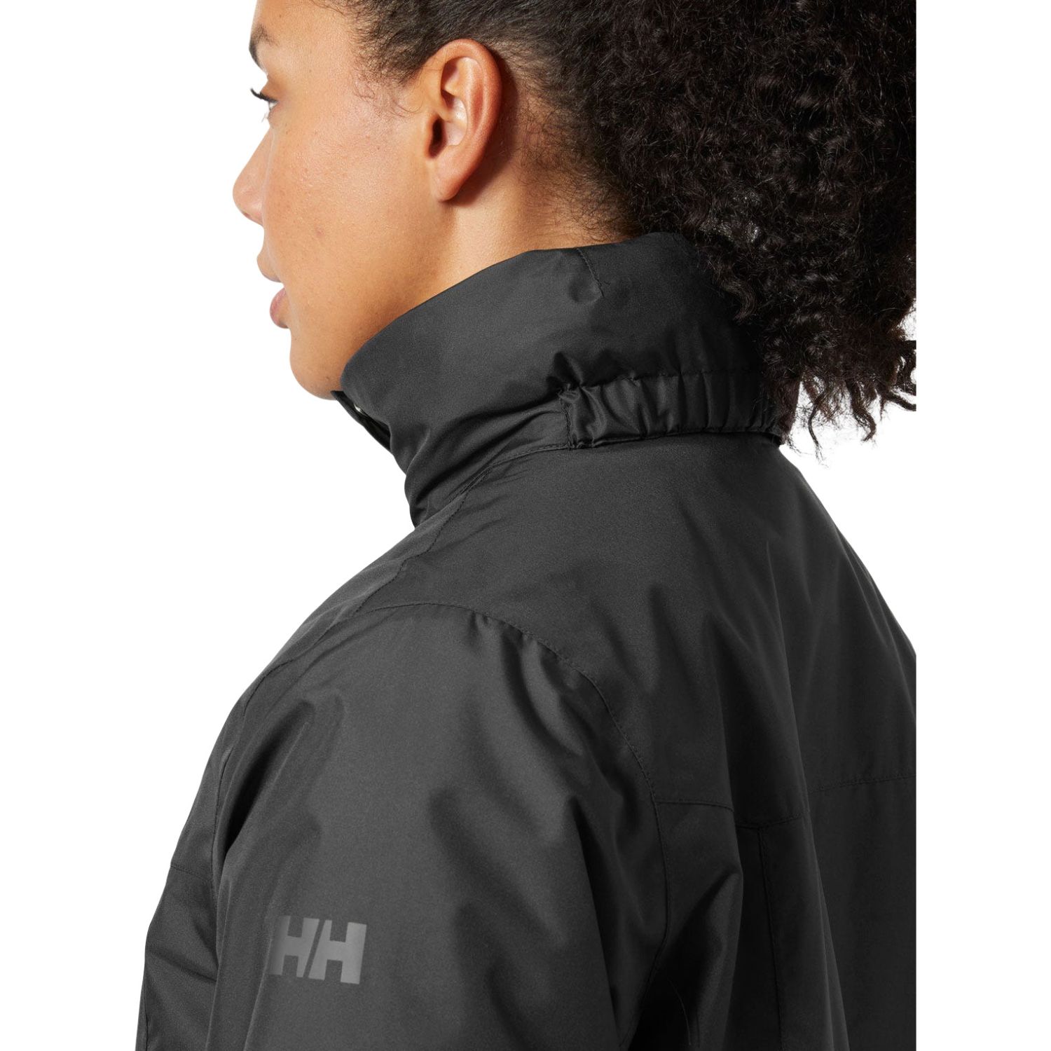 Helly Hansen Aden Long Insulated regnfrakke, sort