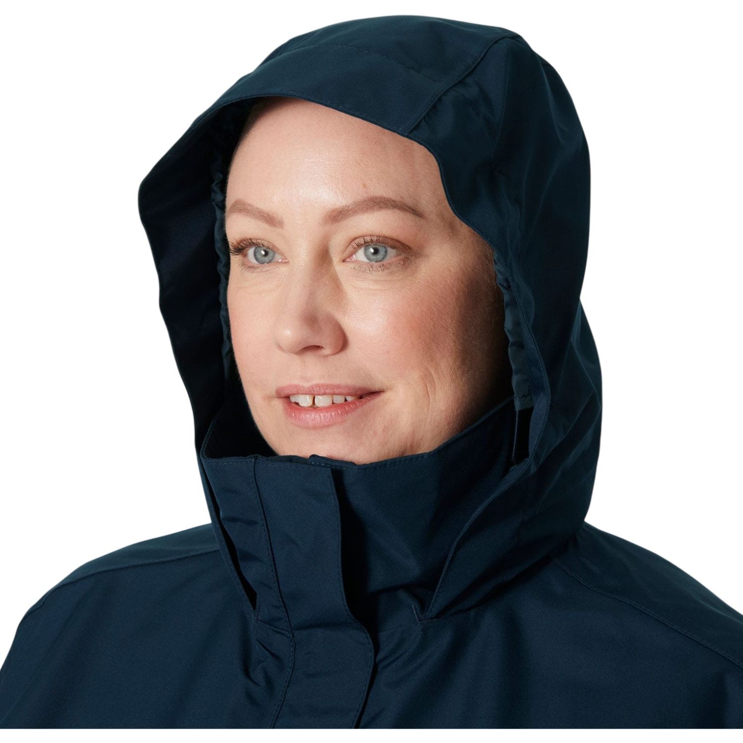 Helly Hansen Aden Long Regnkåpe, Dame, Navy