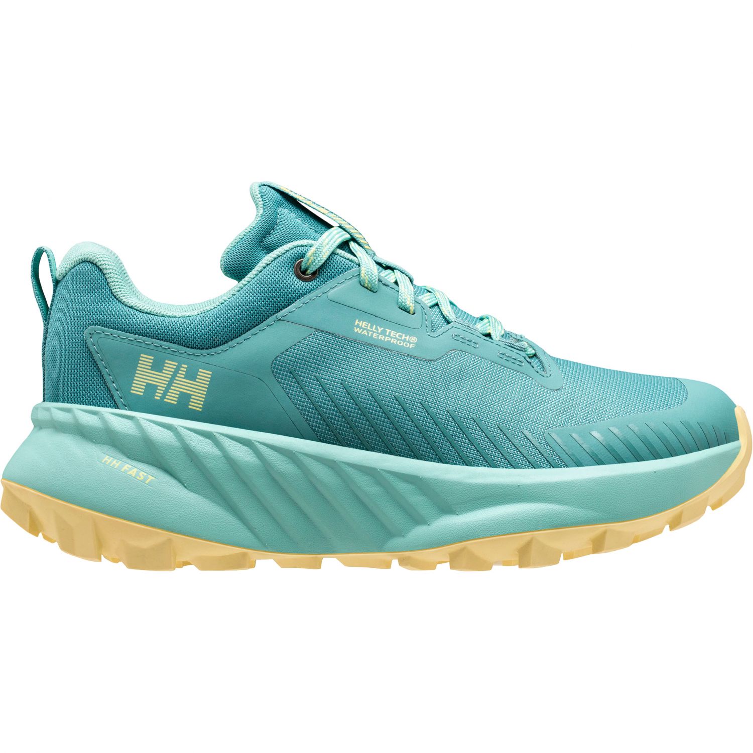 Helly Hansen W Awe Hiker HT, tursko, Dame, Dark Mint/Yellow Pear