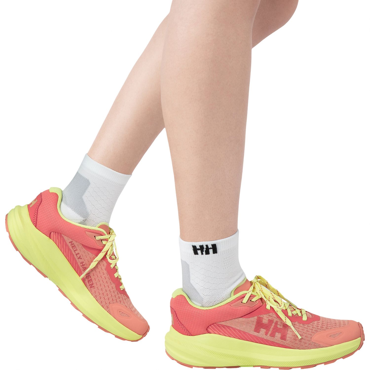 Helly Hansen W Buzzard TR, calçado de trail, mulher, rosa/amarelo
