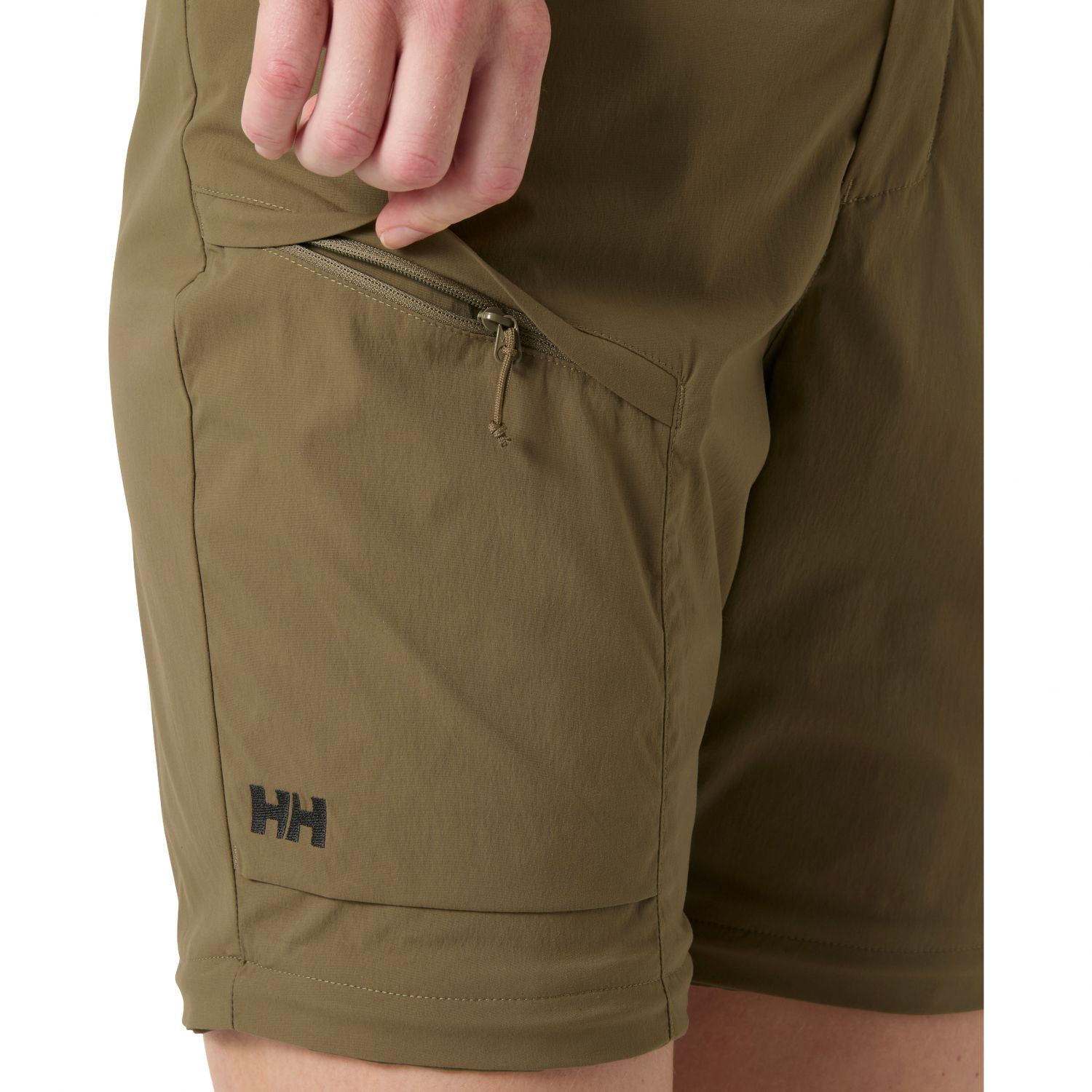 Helly Hansen W Elv Light Zip Off, calças de exterior, mulheres, bedrock