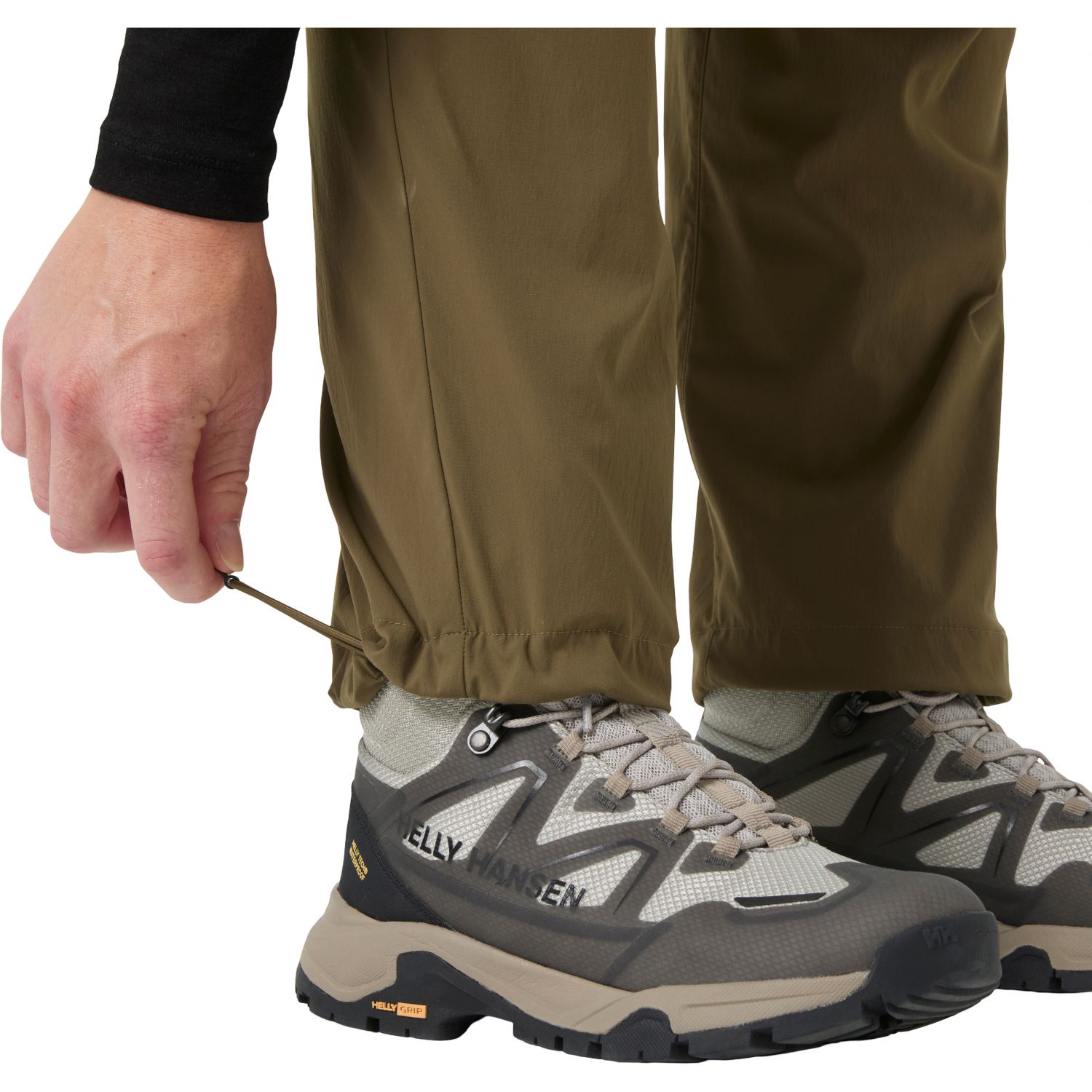 Helly Hansen W Elv Light Zip Off, outdoor pants, women, bedrock