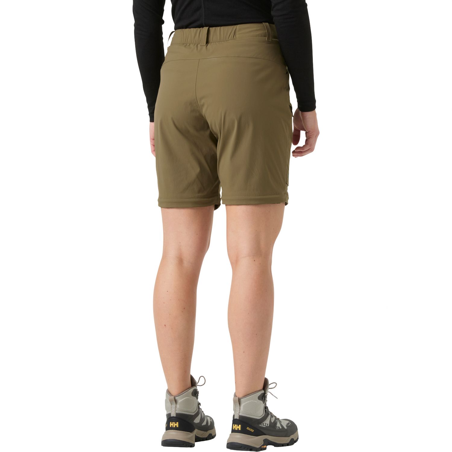 Helly Hansen W Elv Light Zip Off, spodnie outdoorowe, damskie, bedrock