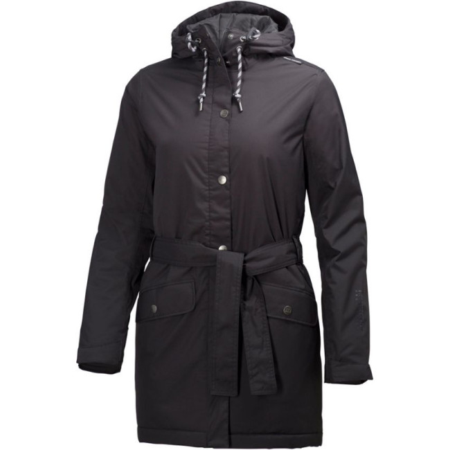 Helly Hansen W Lyness Insulated Coat, Dame, Black