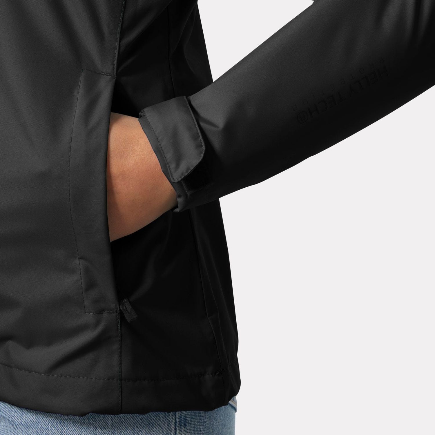 Helly Hansen Seven J Regnjakke, Dame, Black