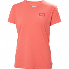 Helly Hansen W Skog Graphic Tee, damska, ró?owy