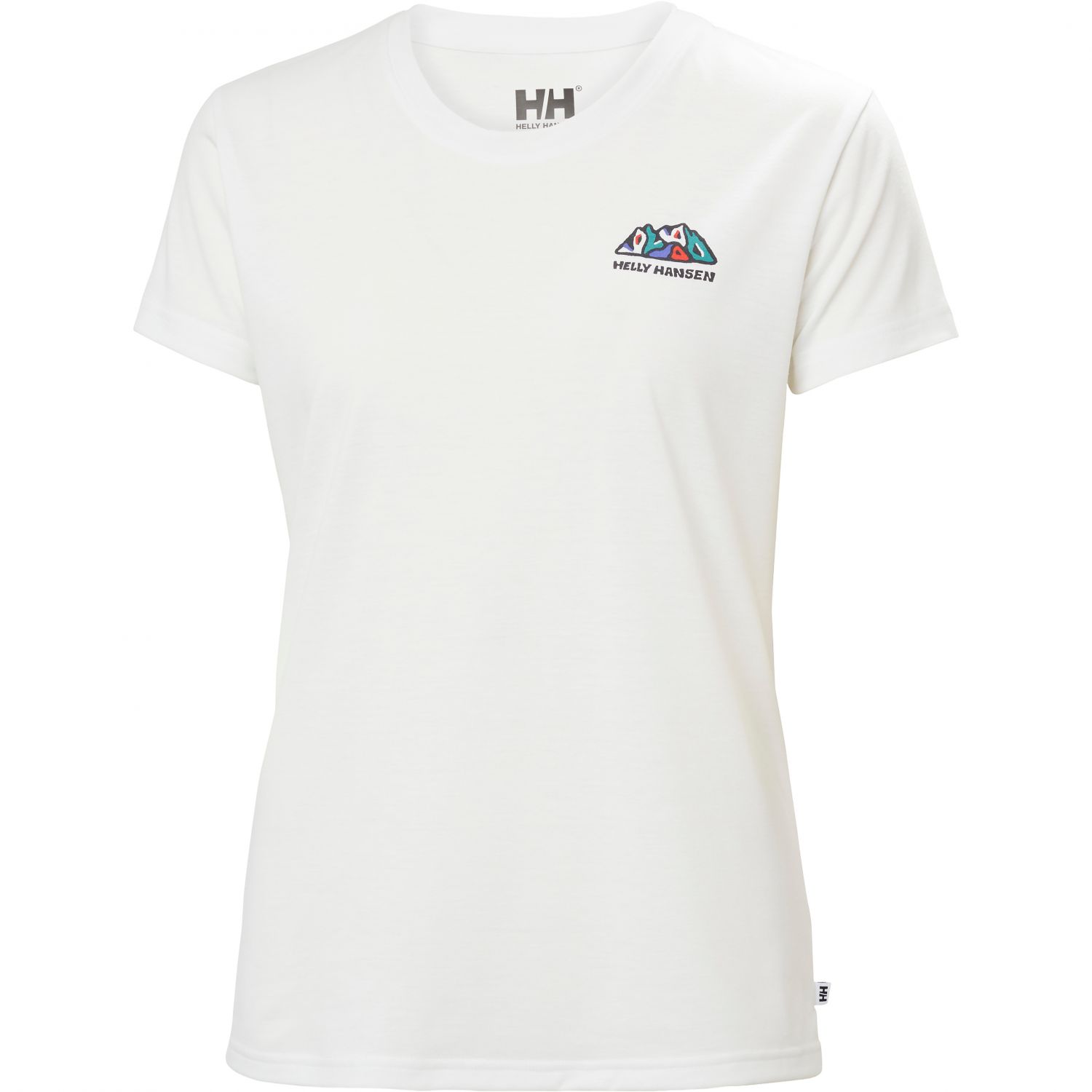 Helly Hansen W Skog Graphic Tee, mulher, branco