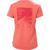 Helly Hansen W Skog Graphic Tee, mulher, cor-de-rosa