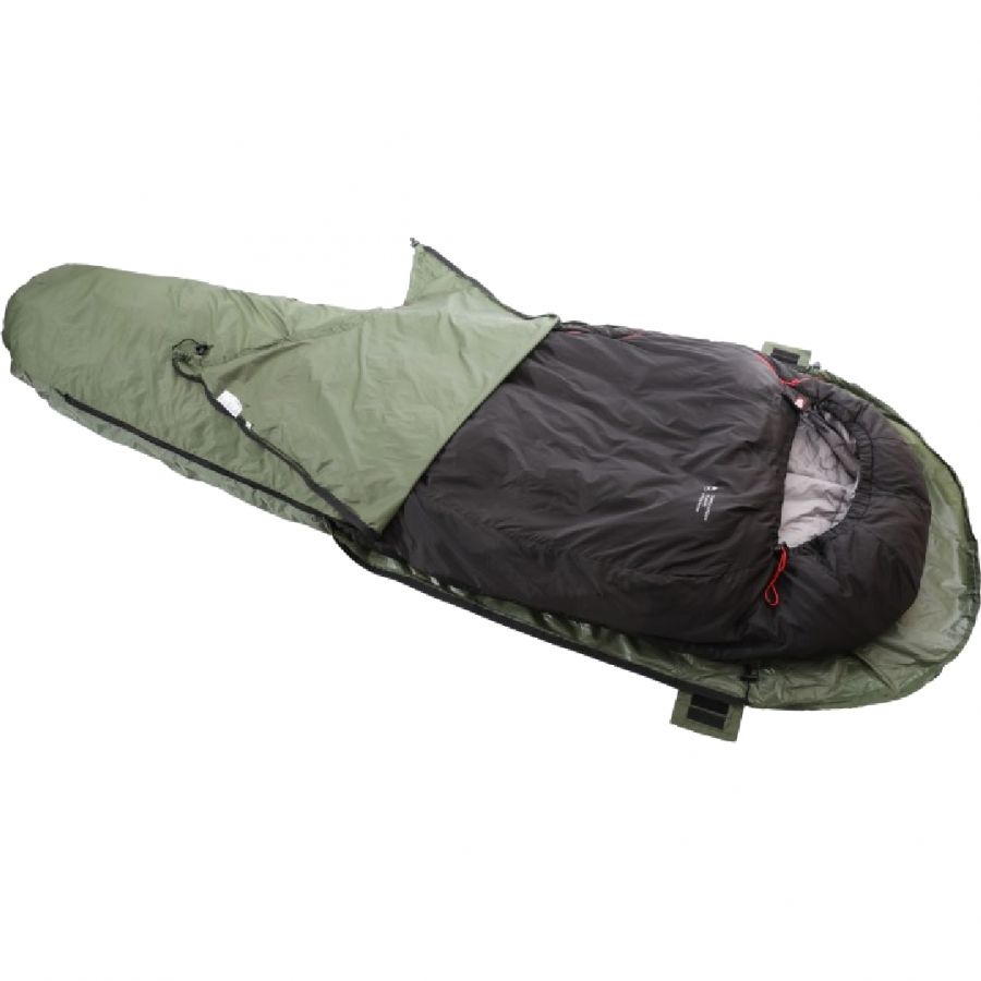 Helsport Cover zip dark olive, husă pentru sac de dormit, verde