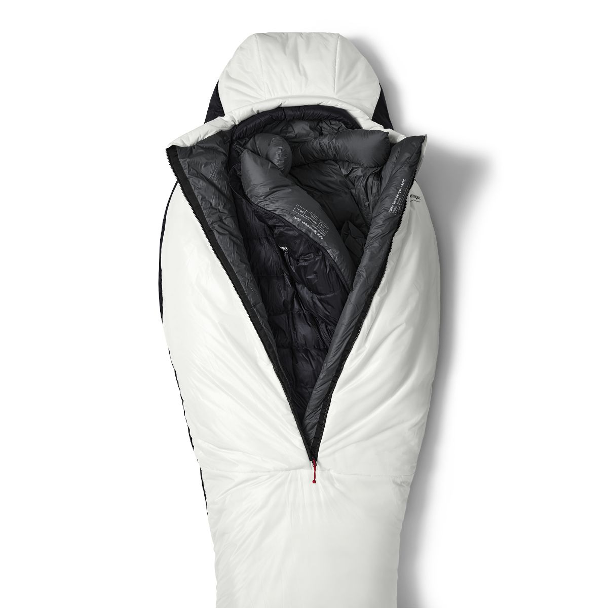Helsport Polar Spitsbergen Dual -30 195cm, sovepose, hvid