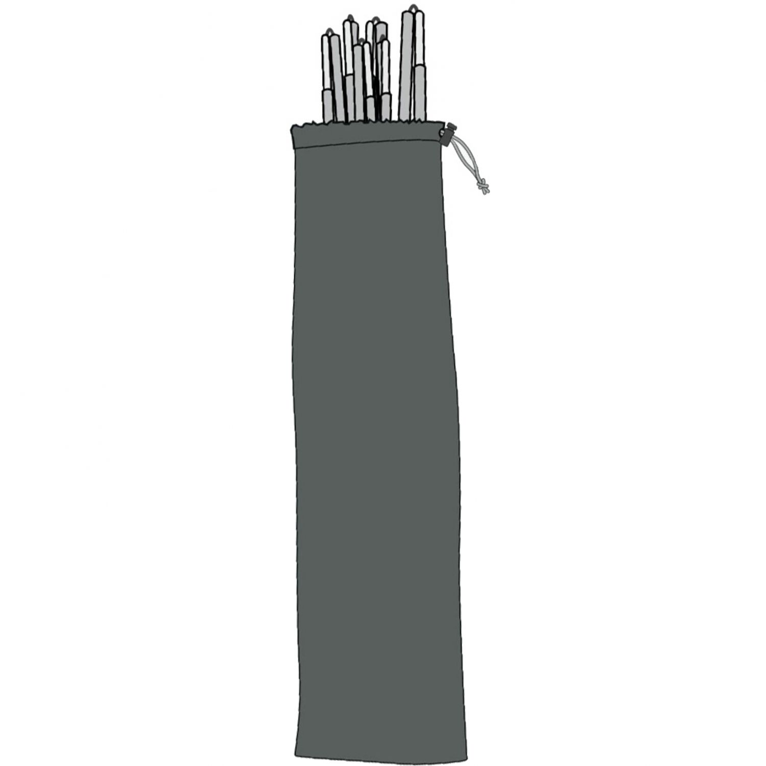 Helsport Pole Set Svalbard 6 Camp, rúd készlet