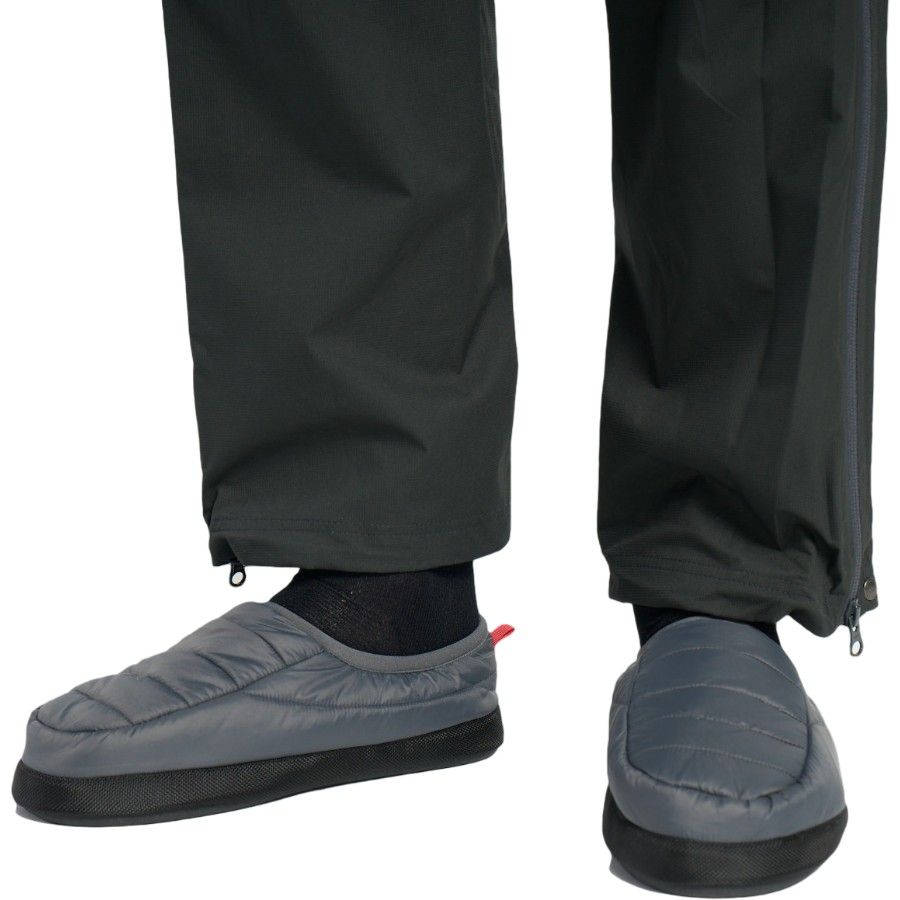 Helsport Pro Camp Slippers, Smoky Grey / Ruby Red, 37-40, pantoffels, grijs