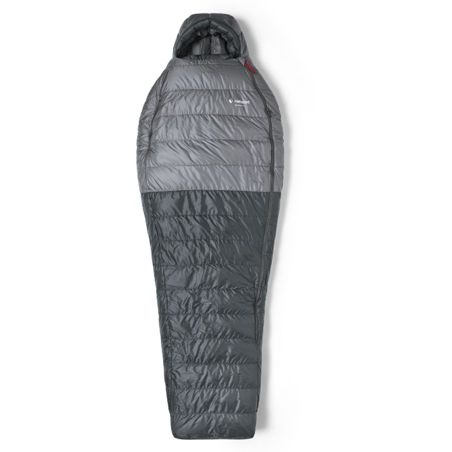 Helsport Pro Down -5 185cm, saco-cama, cinzento