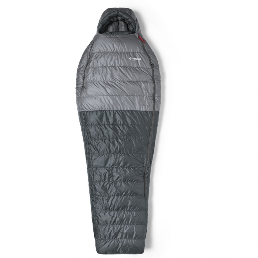 Helsport Pro Down -5 200cm, saco de dormir, cinzento