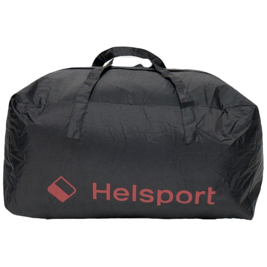 Helsport Pro Duffel 86L, Dark Shadow / Ruby Red, OS, saco, cinzento