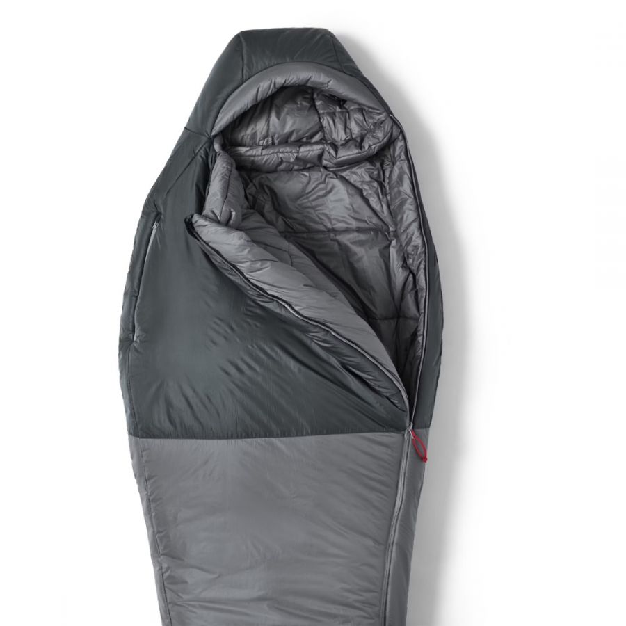 Helsport Pro Fiber 0 200cm, spacák, sivá/červená